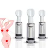 3pcsset Adult Game Breast Nipple Sucker Clitoris Massager Female Nipple Clamps Pump Breast Enlarger Sex Toys For Women7076036