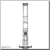 トリプルハニカムボンガラスガラス水道パイプ17インチの厚さ5mmの水ギセルクラシックデザインダブリグ