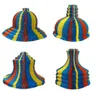 100pcs Magic Vase Paper Hats Fades Dobring Hat para decorações de festa Caps de papel engraçados Travel Sun Hats Colorful3565683