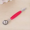 Stainless steel ball dig creative fruit fruit carving knife scoop for corrugated watermelon wholesale kitchen gadget Tools