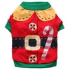 Dogs Clothes Coat Pet Clothing Dog Christmas and Hallowee Gifts Dog apparel Cartoon Letters Printed with a Hood Sweatshirt t-shirt DHL Free