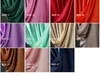 Solid Color Winter Big Cashmere Blend Pashmina Women And Men Scarf Warm Tassels Shawl 27 Colors 200x70cm Wholesale