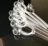 Прозрачные стеклянные аксессуары для курящих в стекле Оптовые бонги нефтяные трубы водопроводной трубы