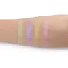 HANDAIYAN 4-Farben-Aurora-Highlight-Palette, transparenter, leuchtender Highlighter für Gesicht, Augen, Lippen, Hervorhebung, Konturierung, kompaktes Puder-Make-up