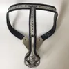 Högkvalitativ rostfritt stål Male Chastity Belt Device Split Back Cabel PA Hook #R54