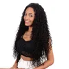 180%Density Full Lace Human Hair Wigs For Women Pre Plucked Deep Wave Brazilian Lace Frontal Human Hair Wigs With Baby Hair Natural Hairline