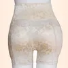 Hot Nouvelle Arrivée Taille Haute Femmes Sous-Vêtements Sexy Butt Hip Enhancer Shaper Sans Couture boxer femmes Dentelle Rembourré Culottes