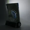 4 in 1 Portable Mini Solar Light Fan Solar Energy Min Electric Fans 30 LED With Flashlight Rechargable Lamp wholesale