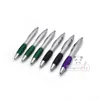 Personalized ballpoint pen plastic material can be custom and 14colors good writing pens office supplies