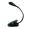Gadget Flexible Clip-On-Clip Dual LED 2 Arme Notenständer Lese-E-Book-Lichtlampe für E-Book-BÜCHER, Musikständer, Laptops usw. KOSTENLOSER VERSAND