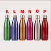 Coloful Cola Shaped Bottle Insulated Double Wall Vacuum high-luminance Water Bottle Creative Thermos bottle Coke cups 17 oz