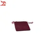 Gute Qualität Schwarz Rot Stoff Kordelzug Schmuck Paket Pouch Präsentieren Geburtstag Schmuckstück Organizer Lagerung Geschenk Tasche 7 * 9 cm