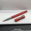 Wysokiej jakości 110 rocznica serii długopis czarny czerwony brązowy wąż klip Rollerball długopisy biurowe artykuły biurowe szkolne