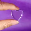 1" inch heart epoxy stickers clear epoxy dots resins epoxy dome charms sticker fast shipping