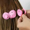 20 PCS Curling ferramenta de rosa magia carretel de cabelo sem clipe não hot silicone hair curlers profissional ferramentas de cabelo