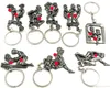 Novelty Naughty Erotic Sexig Vuxen Keychain Moveble Keyrings Män och Kvinnor Par Naken Gör kärleksspel Rolig Joke Lover Gift