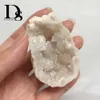 العقيق الطبيعي geode شريحة drusy druse الكوارتز الكهربائي العنقودية الخام النقاط الخام الخام البرازيلي المعادن عينات حزب الديكور