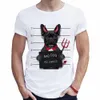Högkvalitativa djur manliga t-tröjor Dachshund Designer Mens Tee Streetwear Oversized T Shirts Tumblr Roliga Tshirts