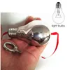 Stainless Steel Prostate Plug with Perforated Bulb Shaped Anal Ball Anus Expander Beads Head Butt Dildo Sex Toys HH8-1-64