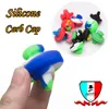 Universal Color Color Silicone Carb Cap UFO Kopuły Akcesoria do palenia na szklane rury wodne, platformy olejowe DAB, paznokci kwarcowy