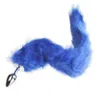 Dog Tail Anal Plug sexy Toys Metal Fake Fur Fox Butt Plug BDSM Flirt Anus Plug For Women Adult Games Product For Couples S9251795721