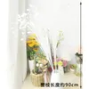 Reed leaves white peacock grass simulation butterfly flower T Taiwan road decoration flower wedding arrangement props