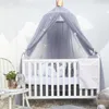240 см милая детская кровать-палатка Children039s, занавеска для детской кровати, круглая палатка для кроватки, подвесной купол, москитная сетка, реквизит для фотосъемки R79507226