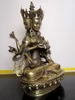 Statue de Bouddha Ushnishavijaja en bronze tibétain