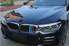 3d M 스타일링 자동차 프론트 그릴 트림 스포츠 스트립 커버 모터 스포츠 파워 성능 스티커 BMW 5 시리즈 G387470914