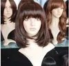 CHENSW800 new fashion style short brown red straight hair wigs for women wig