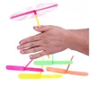 Novelty Plastic Bamboo Dragonfly Propeller Outdoor Flying Helicopter Toys for Kids Small Gift Party Favors for Children