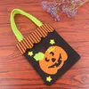 Bolsas no tejidas de halloween, bolsas de papel de regalo de caramelo fantasma para fantasma, calabaza, araña, calavera, bolso con asa, fiesta, navidad, decoración de halloween hh71353