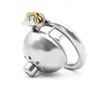 304 Stainless Steel Chastity Belt Super Small Male Chastity Device Adult Game Cock Cage With Urethral Catheter Sex Toys For Men Y1892804