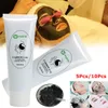 Laser Carbon Creme Schwarz Puppenporenreiniger Tiefe Reinigungsschlamm Gesichtsmaske Blackheadentfernung Peeling Gel Haut Verjüngung 80ml1215038