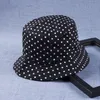 Neue Design Druck Baumwolle Eimer Hut Im Freien Sonne Strand Kappe Fischer Panama Sport Hüte für Frauen Männer