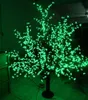 LED ao ar livre LED Artificial Blossom Tree Light Christmas Tree Lamp 1248pcs LEDs 6ft/1,8m de altura 110vac/220vac Drop ￠ prova de chuva