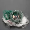 25m 3 Warstwy rybackie Net Monofilament Fishing Gill Network z pływakiem Sport Fish Gillnet Pułapka wędkarska Rede De Pesca3090