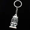 Schmuck Großhandel LOT 12 Stück hawaiianischer Tiki-Mann-Auto-Schlüsselanhänger Schlüsselanhänger aus Kunstharz geschnitzte Maori-TIKI-Schlüsselanhänger als Kindergeburtstagsgeschenk