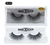 11 styles Selling 1pairlot 100 Real Siberian 3D Full Strip False Eyelash Long Individual Eyelashes Lashes Extension1967160