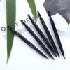 DHL free HANDAIYAN Black Brown Eeybrow Pencil For Women Double End Waterproof Henna Tattoo Brow Enhancer Ink Pen con pennello per sopracciglia 120 pezzi