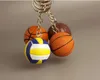 Cheap Football Basketball Baseball Table Tennis PU Keychain Toys, Fashion Sports Item Key Chains Jewelry Gift For Boys And Girls