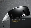 Sara Sport Goggle Dragon Solglasögon Män HD Single Lens Mirror Driving Sun Glasses Women UV400 Högkvalitativ 2030