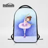 Carteras Mujer De Hombro Dancing Balet Dziewczyna Drukowanie Kobiety Podróży Plecak Ladies Torba Szkolna Bagpack Mochila Feminina Laptop Bagpack Rugzak