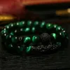 2pcset Natural Tiger Eye Pearl Perles Bracelet Set Jewelry for Men and Women Material Material Accessoires de bracelet