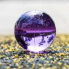 60mm Naturel Couleur Sphère Quartz Cristal Boule En Verre Boule De Mode Artisanat Pour La Maison De Mariage Décoration Cadeaux