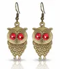 new hot Hot sale retro fashion lovely earrings women owl small earrings fashion classic exquisite elegance