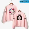 K-Korea Flower Road Bigbang Hoodie Sweatshirt Frauen Mode Bigbang Weibliche Fans Rollkragen Capless Sweatshirt Kleidung