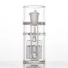 White Jade 8 Arms Water Pipe Ash Catcher Honeycomb Percolator Rökning Bong Ashcather 1814mm Joint Reserve Part9544341