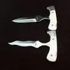 5 modèles équipement de plein air le seul couteau à pousser réglable poche à manche en os couteau pliant outil de coupe cadeau de noël