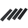 3 slags gummiskenskåpa Set Plastic Compatible Tactical Polymer Ladder Picatinny/Keymod/M-Lok Rail Covers_Black/Tan Color